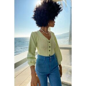 NEW FREE PEOPLE TACH CORA CORINA SWEATER BODYSUIT